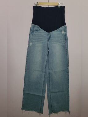 Pinkblush Maternity Wide-Leg Jeans